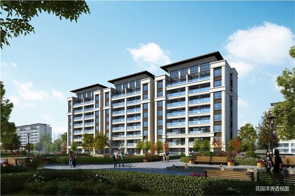 中国铁建花语城效果图