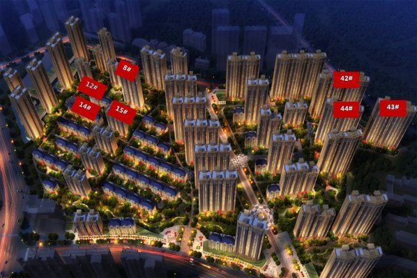 中国铁建·万科翡翠国际效果图