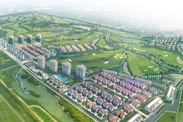 上海高尔夫新城效果图