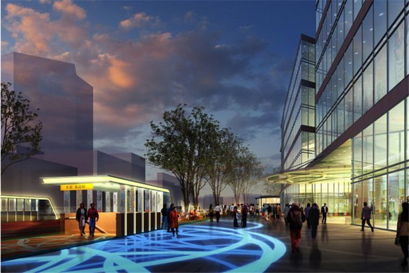 湖南路商业街区_效果图_2