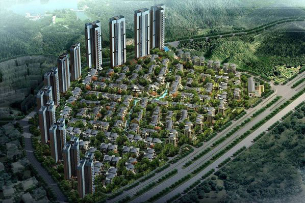 城建仁山智水花园_效果图_4