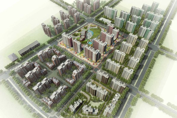 万科·招商城市之光_效果图_1