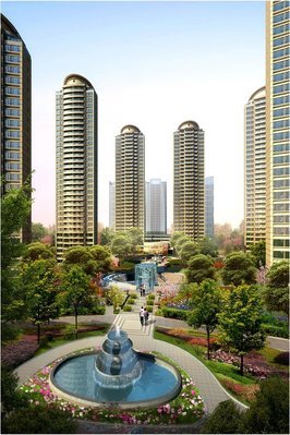 银河丽湾二期_效果图_1