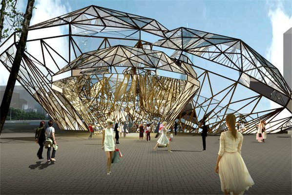 湖南路商业街区_效果图_1