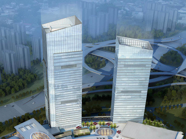 鲁能国际中心_效果图_3