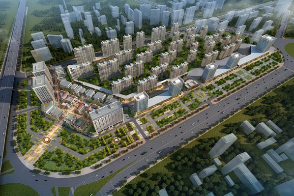 绿地中央广场_效果图_3