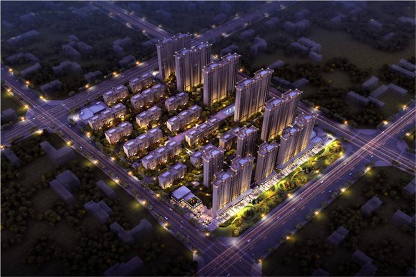 中国铁建花语城效果图