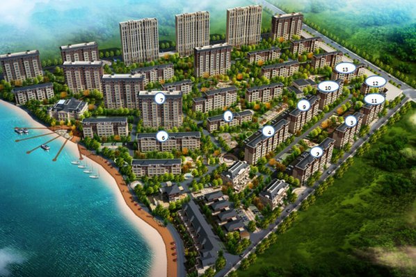 滨才凤栖湖效果图