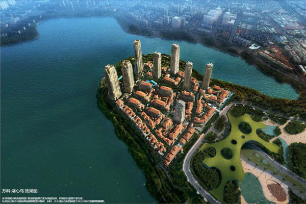 万科湖心岛_效果图_4