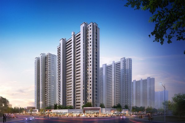 新南浔孔雀城效果图