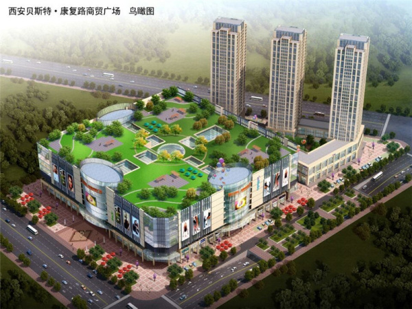 贝斯特·康复路商贸广场_效果图_3