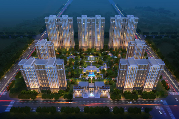 东方理想城效果图