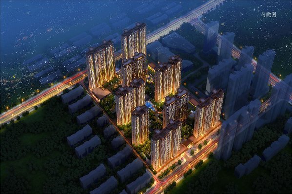 泾河首府效果图