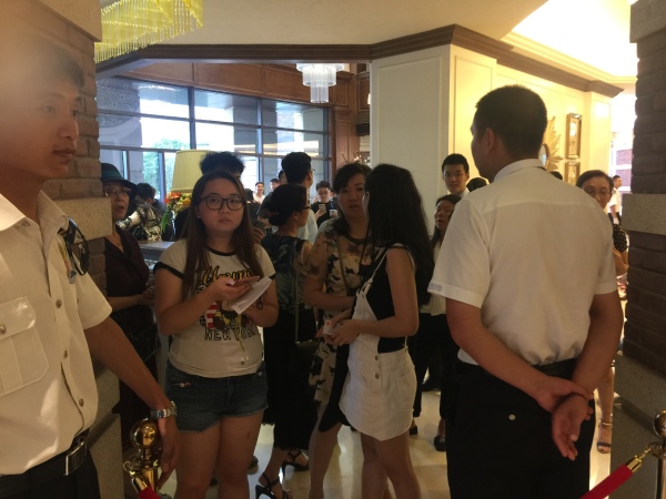 西安金地褐石公馆项目现场