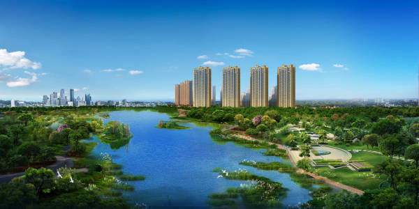 涿州孔雀城悦澜湾_效果图_4