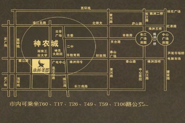 康桥美郡_区位图_1