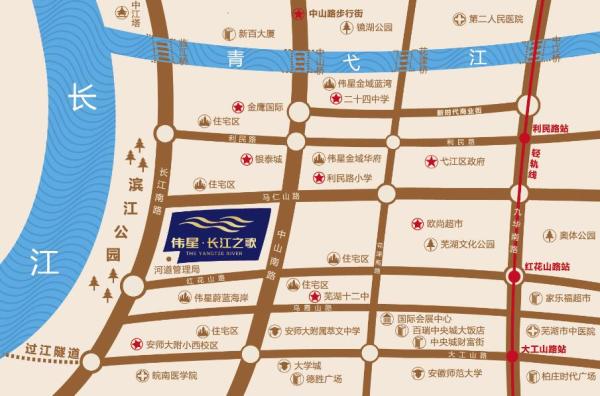 伟星长江之歌区位图