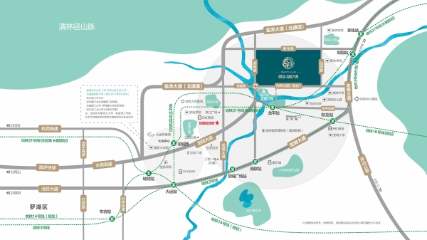 龙园大观二期_区位图_1