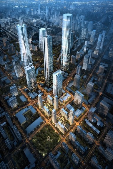 济南万科大都会_效果图_2