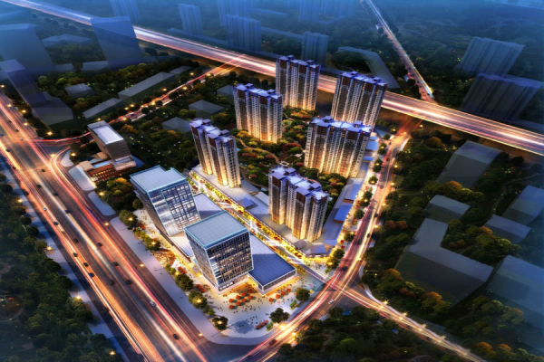 西安中建开元城_效果图_2