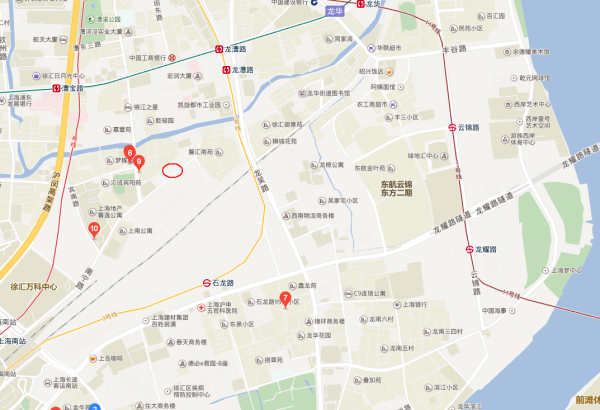 徐汇区漕河泾社区196a-08地块区位图