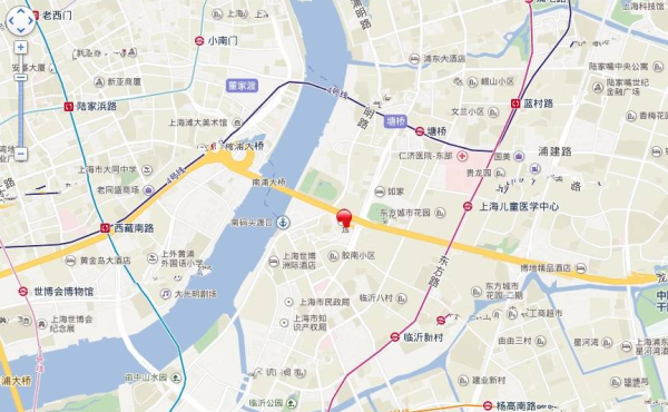 浦东新区南码头街道滨江单元06-05地块_区位图_1