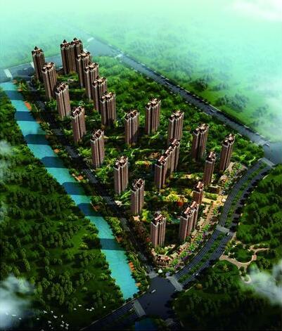 包头翡麗湾效果图