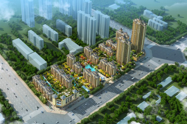 天山熙湖三期效果图