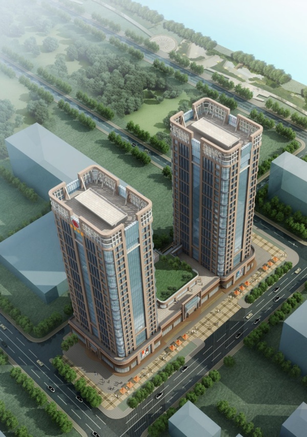 珠海奇泰置地广场效果图