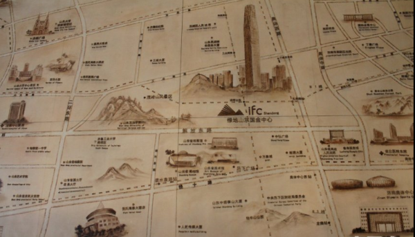 绿地IFC中央公馆_区位图_1