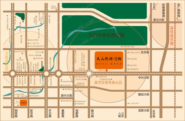 邢台天山熙湖_区位图_1