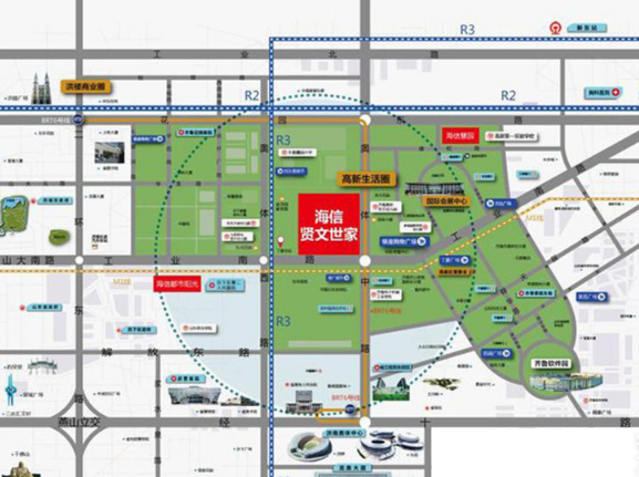 海信·贤文世家_区位图_1