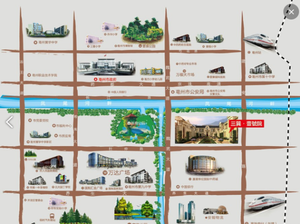 亳州三巽壹號院_区位图_1
