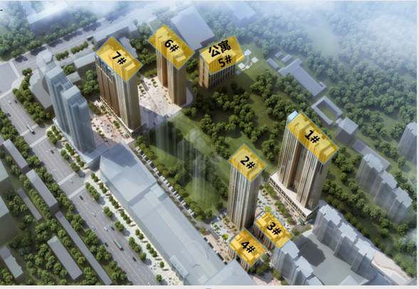 淮南金地·环球之光效果图