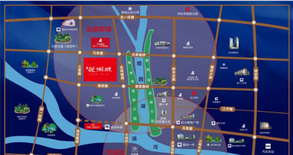 亳州古井悦湖城_区位图_1