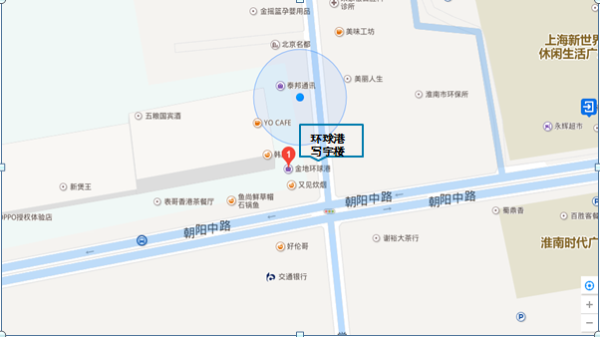 淮南金地环球港_区位图_1