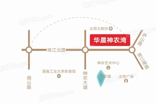 华晨神农湾_区位图_1