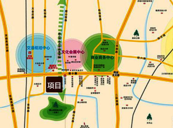 外海中央花园_区位图_1