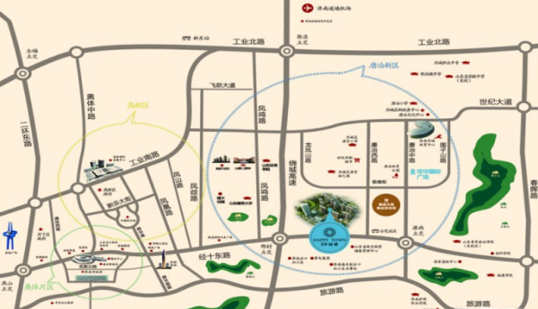 和润幸福城_区位图_1