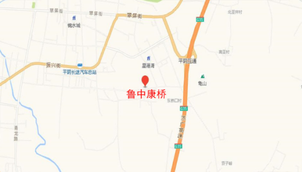 鲁中·康桥_区位图_1