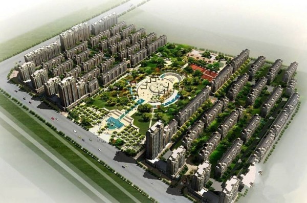 肥东御景花园_效果图_1