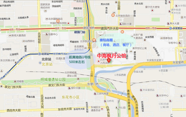 中海枫丹公馆_区位图_1