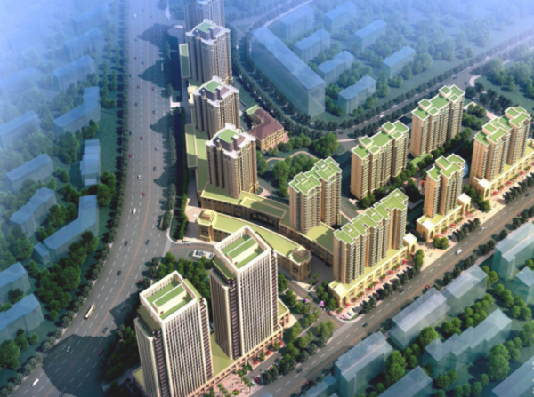和信城市广场_效果图_1