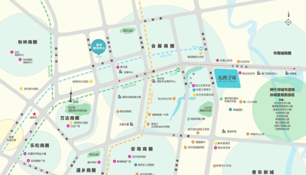 东鸿·艺境_区位图_1