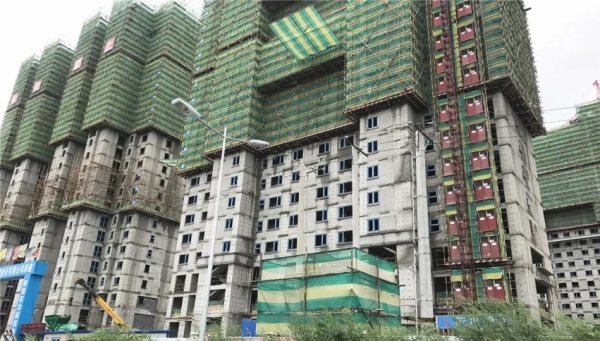 中海寰宇天下实景图