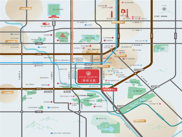 首开住总熙悦安郡_区位图_1