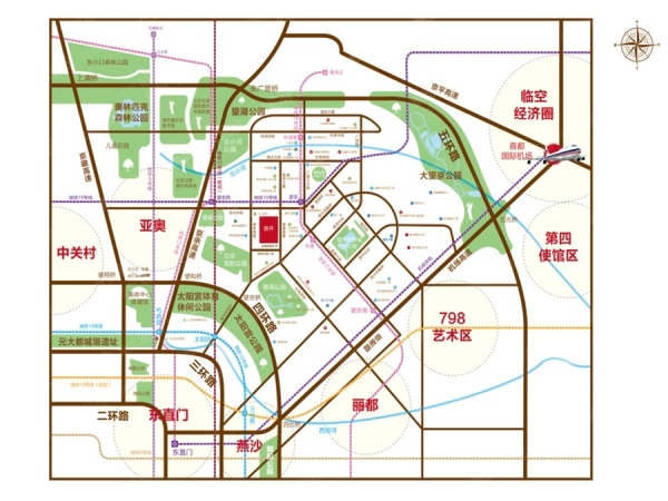 首开国风尚樾_区位图_1
