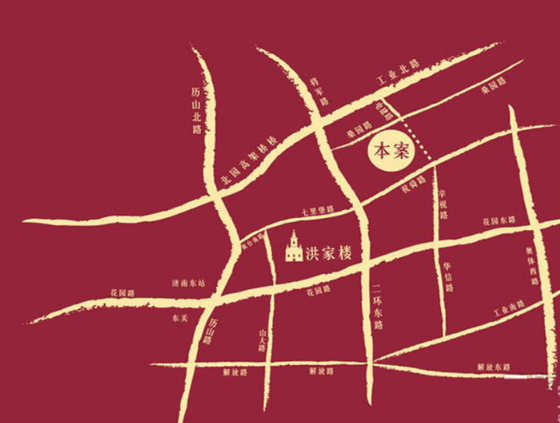 名辉豪庭_区位图_1
