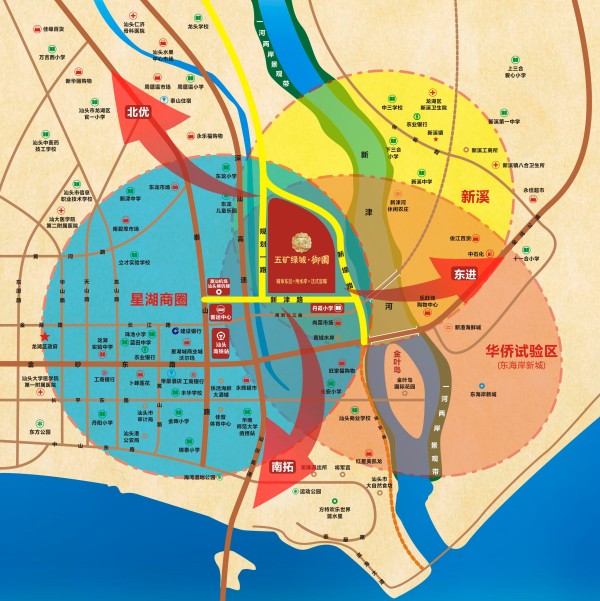汕头五矿绿城御园_区位图_1
