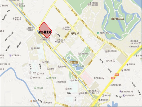 佛山盈生林上湾_区位图_1